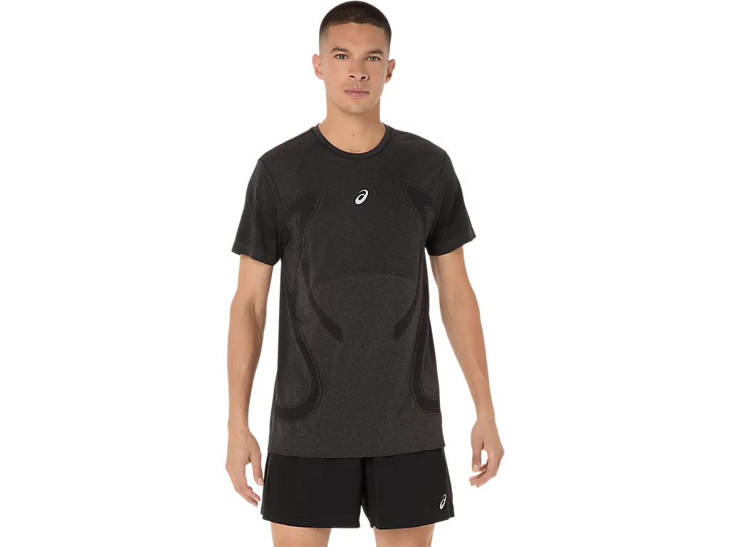 Asics ROAD SEAMLESS SS TOP - BLACK