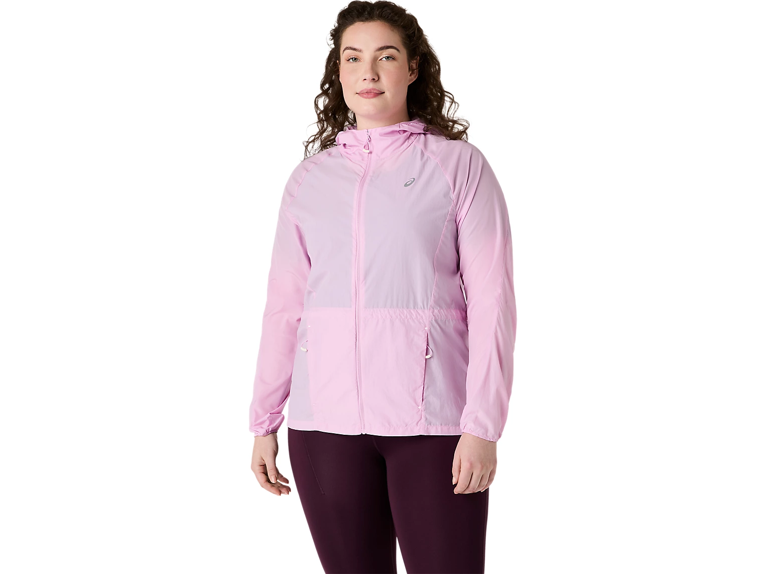 Asics ROAD PACKABLE JACKET - HAZY LILAC
