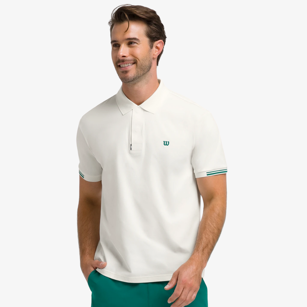 Wilson M All Sport Polo - Sandrift